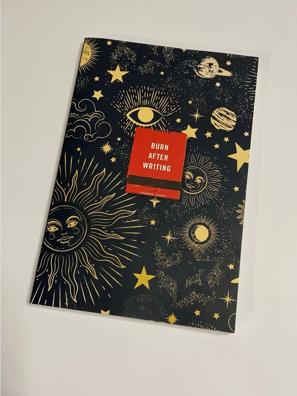 Burn After Writing (Celestial) Journal by Sharon Jones NWT